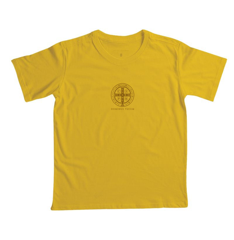 Camiseta Infantil Medalha de São Bento | Edição Silenciosa