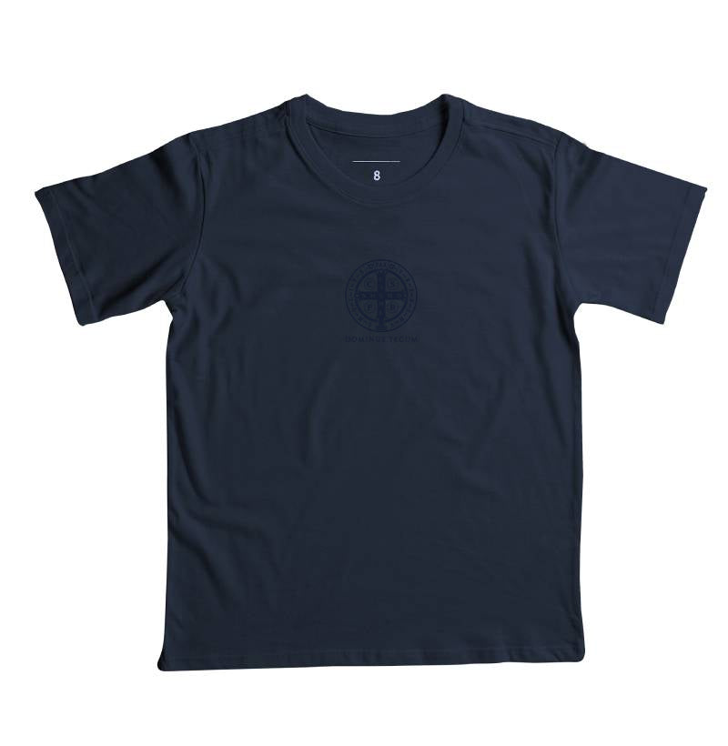 Camiseta Infantil Medalha de São Bento | Edição Silenciosa