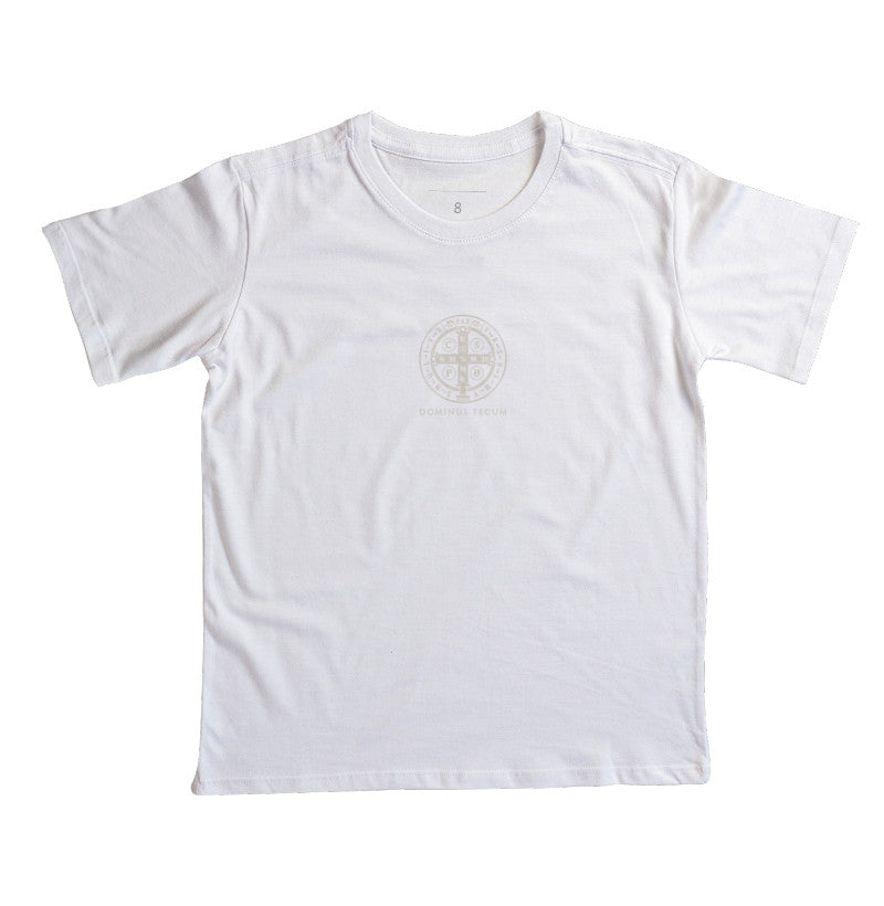 Camiseta Infantil Medalha de São Bento | Edição Silenciosa