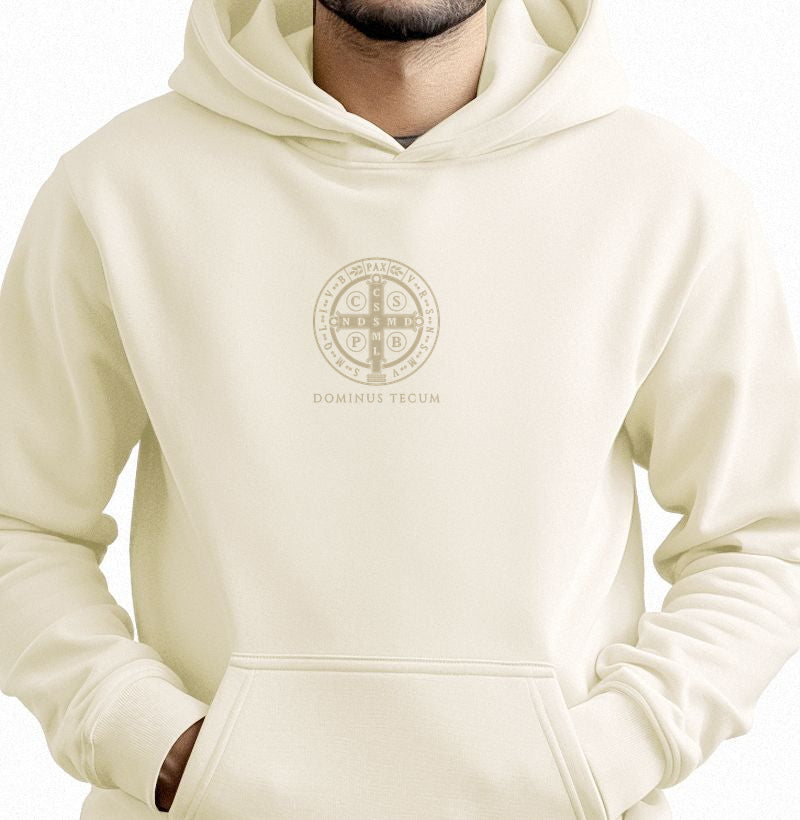 Hoodie Moletom Medalha de São Bento | Edição Silenciosa