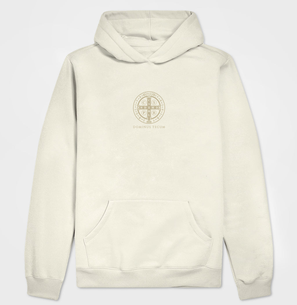 Hoodie Moletom Medalha de São Bento | Edição Silenciosa
